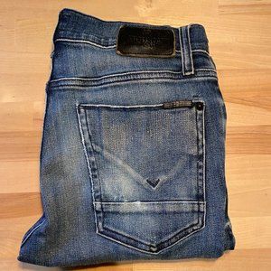 HUDSON JEANS Axl Skinny Fit Jeans Battery